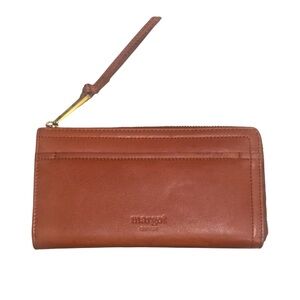 Anthropologie Brown Leather Wallet